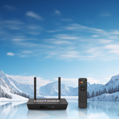 Digibox Android 12.0 Digibox Smart ARM Cortex A53 Quad Core TV Box Fornecimento de energia DC 5V/2A