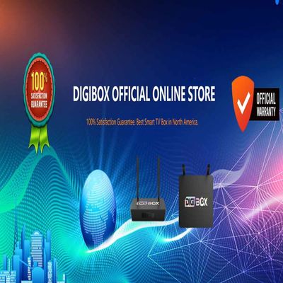 Controle de voz Digibox D3 Plus Serviços de transmissão de TV online 4K