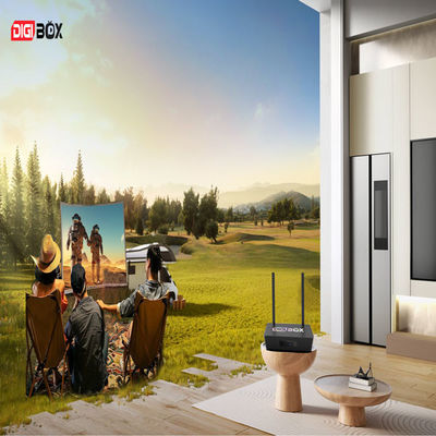 Digibox 4K 60fps Dispositivos de streaming Android Bluetooth para TV