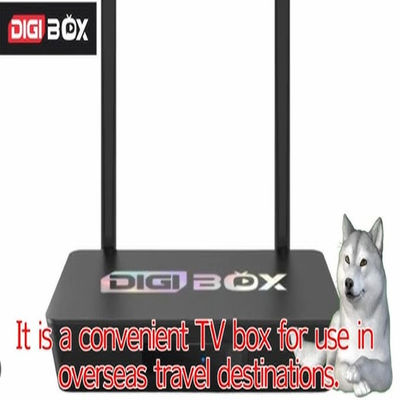 Digibox 2.4Ghz 5.8Ghz Android TV Streaming Box Bluetooth 4gb 64gb Android TV Box