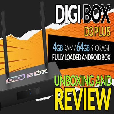 Smart Digi Box Recorder Android 12 Dispositivos de Streaming 4k